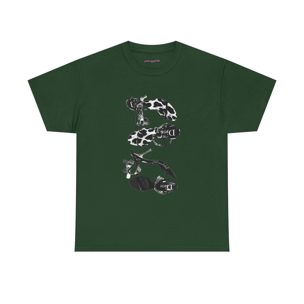 Heels Classic Tee in Forest Green, front