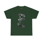 Heels Classic Tee in Forest Green, front