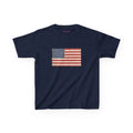 American Baby Tee in Navy, front