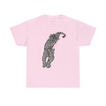 Leopardess Classic Tee in Light Pink, front