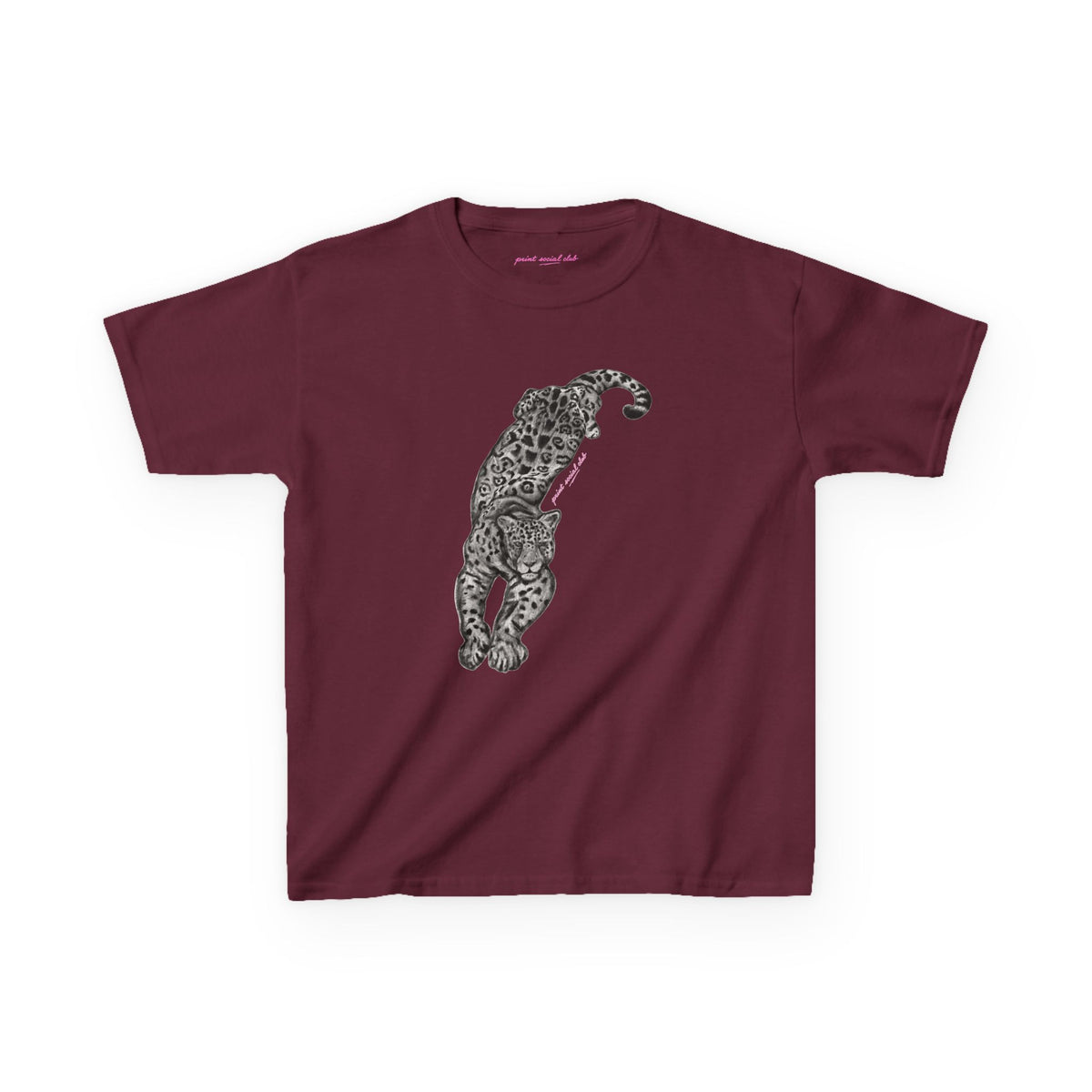 Leopardess Baby Tee, front