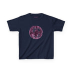 Disco Ball Baby Tee in Navy, front