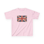 United Jack Baby Tee in Light Pink, front