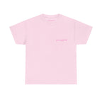 Friends Classic Tee - double sided in Light Pink, front