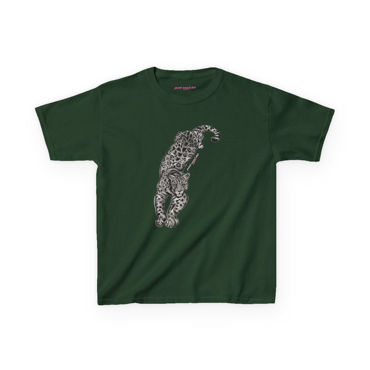 Leopardess Baby Tee, front