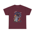 Trick Or Treaters Classic Tee in Maroon, front