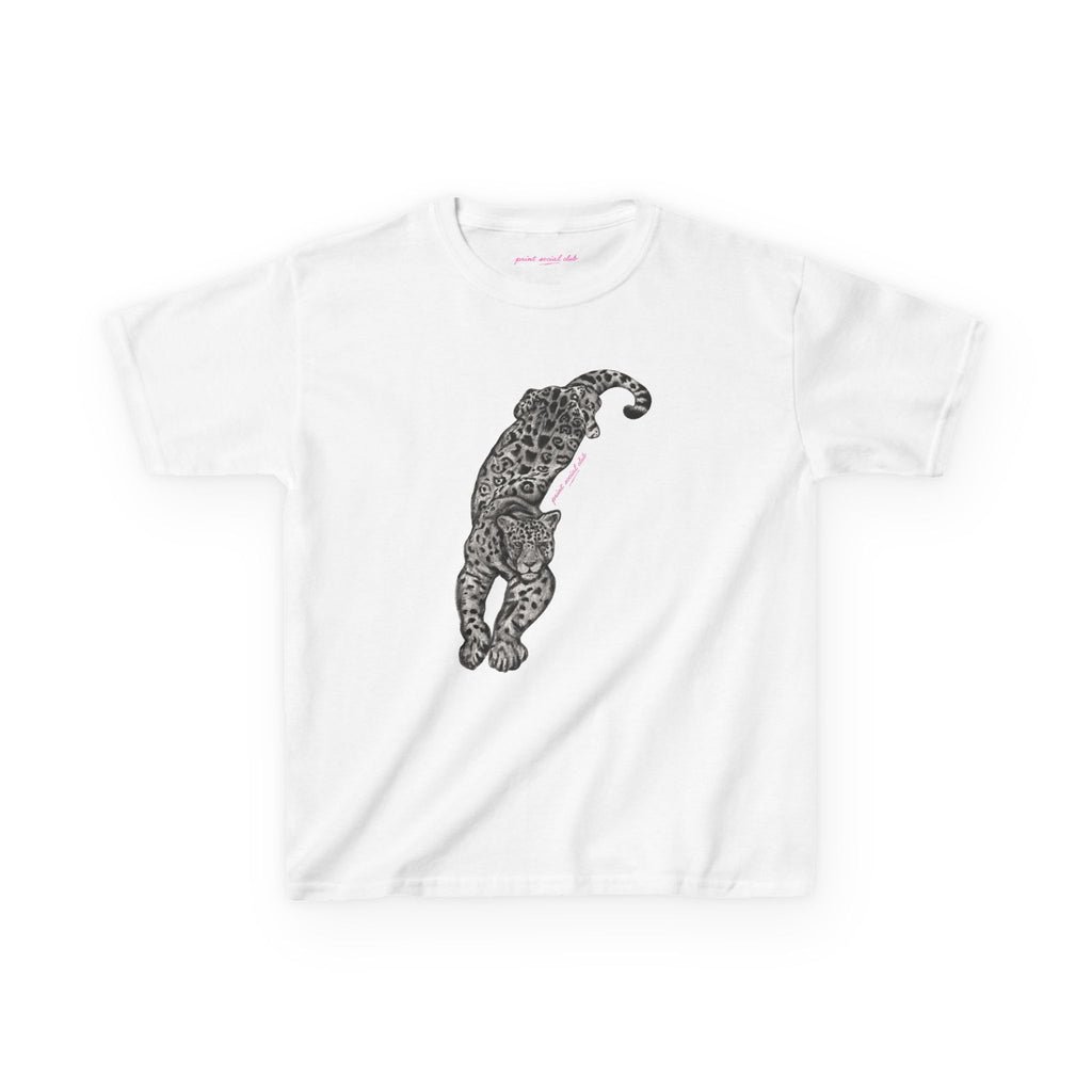 Leopardess Baby Tee, front