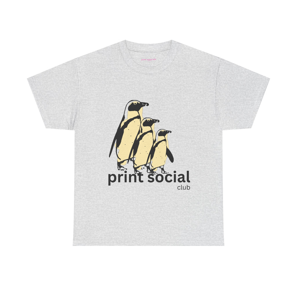 Colony Classic Tee in Ash, front