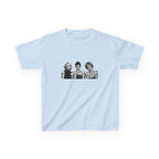 Iconic 3 Baby Tee in Light Blue, front