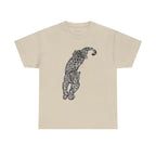 Leopardess Classic Tee in Sand, front