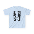 Kim2016 Baby Tee in Light Blue, front