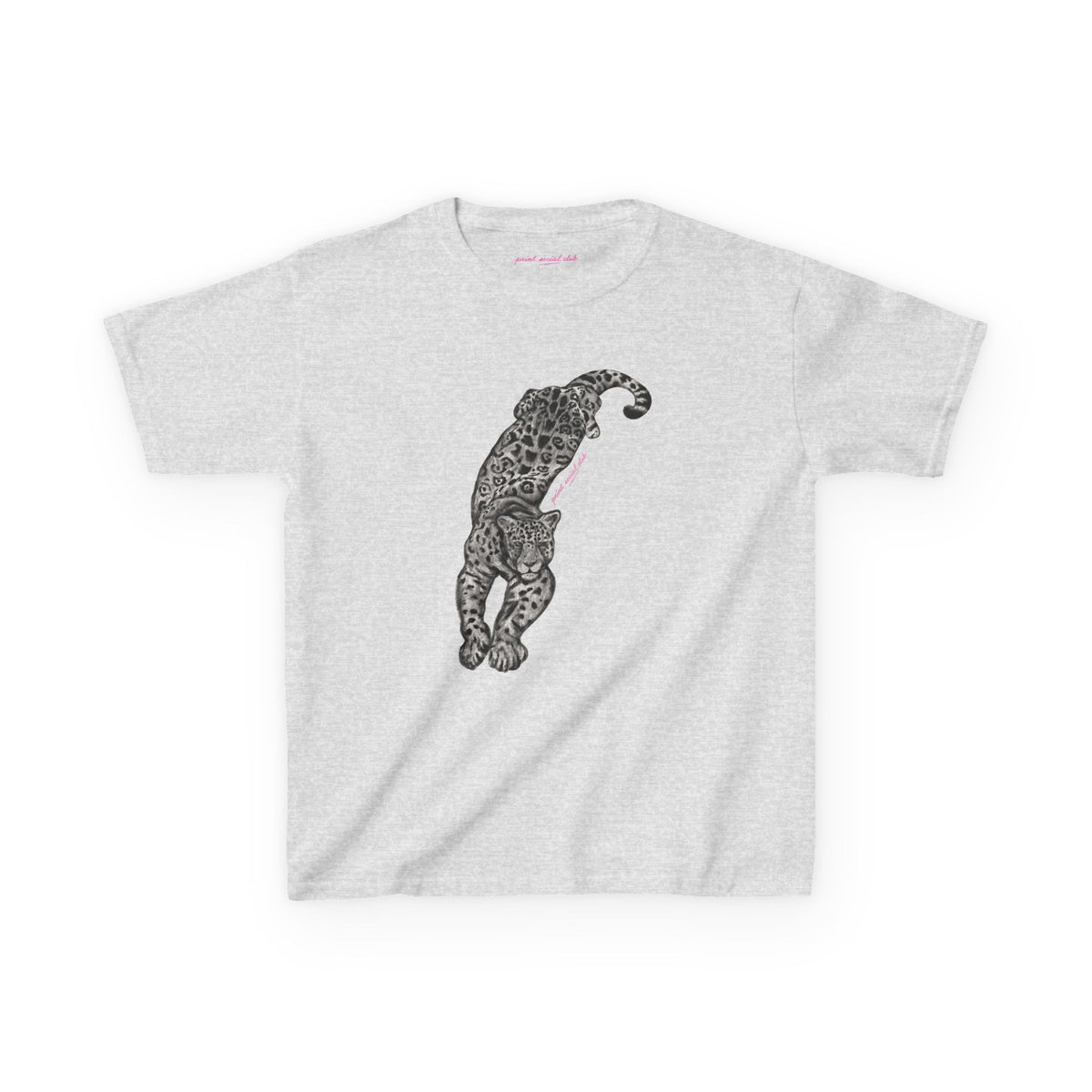 Leopardess Baby Tee, front