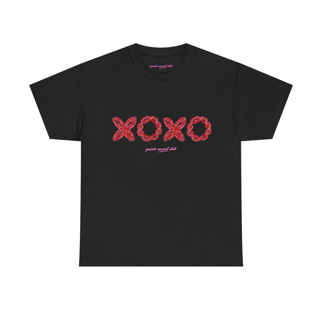 XOXO Classic Tee in Black, front