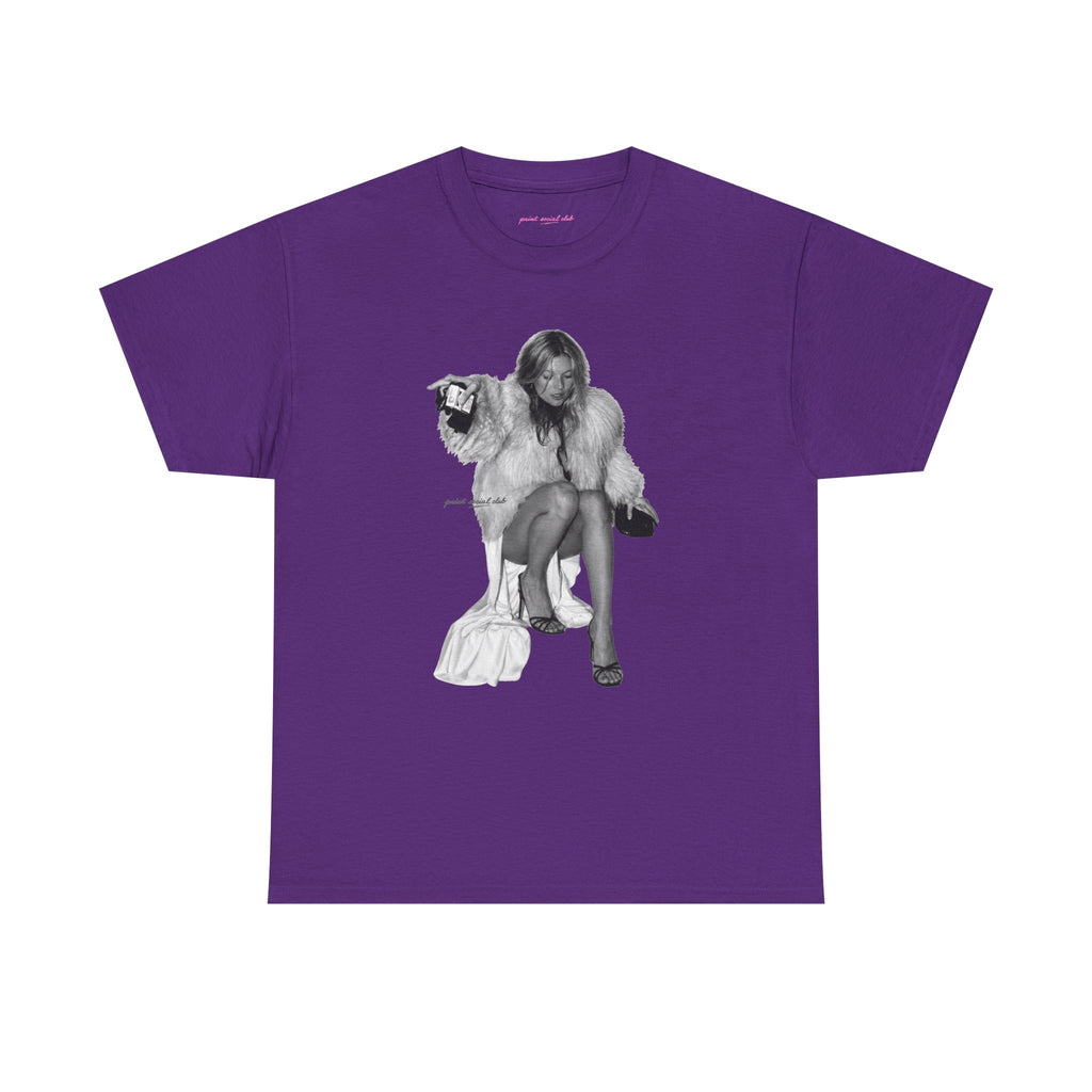 Moss Classic Tee in Purple, front