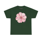 He Sent Flowers Classic Tee in Forest Green, front