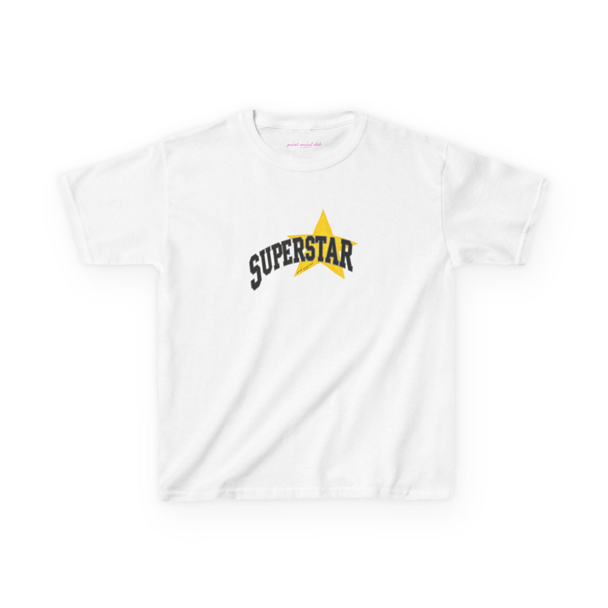 Superstar Baby Tee, front