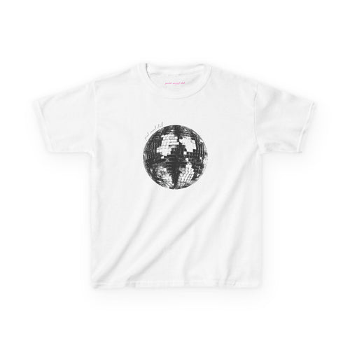 Disco Ball Baby Tee, front