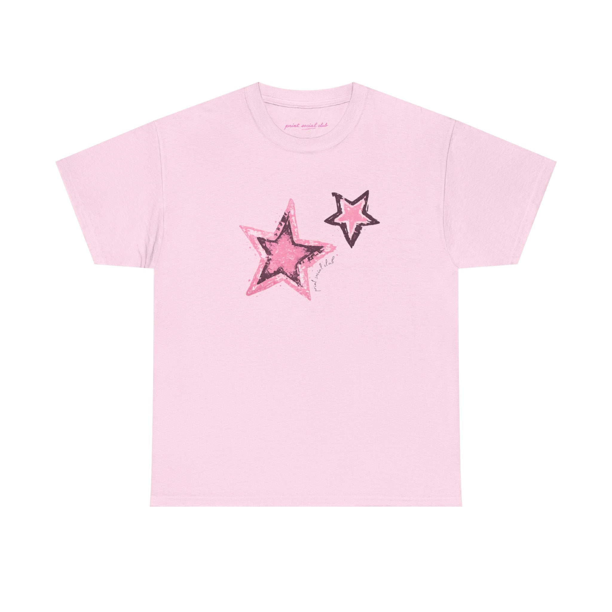 Shooting Stars Pink Classic Tee