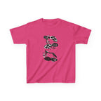 Heels Baby Tee in Heliconia, front