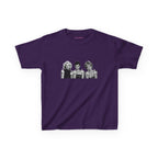 Iconic 3 Baby Tee in Purple, front