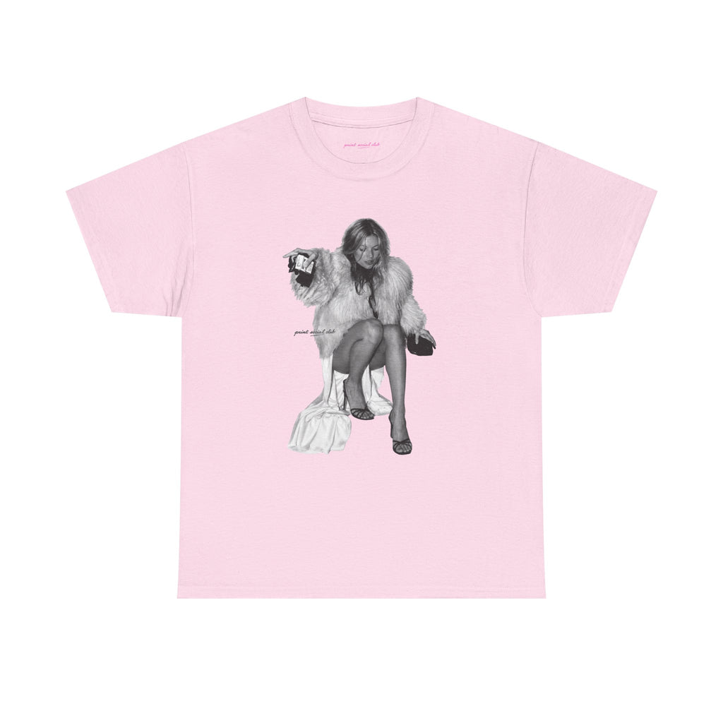 Moss Classic Tee in Light Pink, front