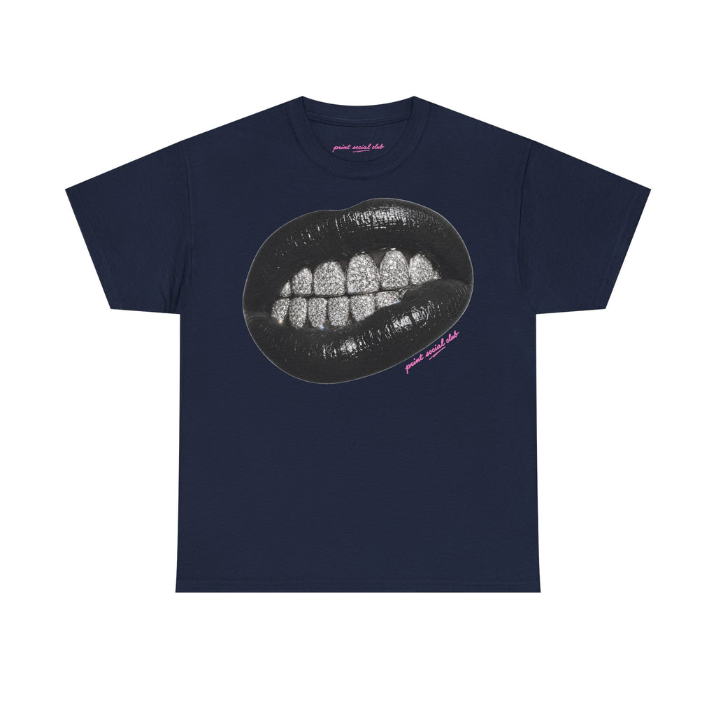 Grrr Classic Tee in Navy, front