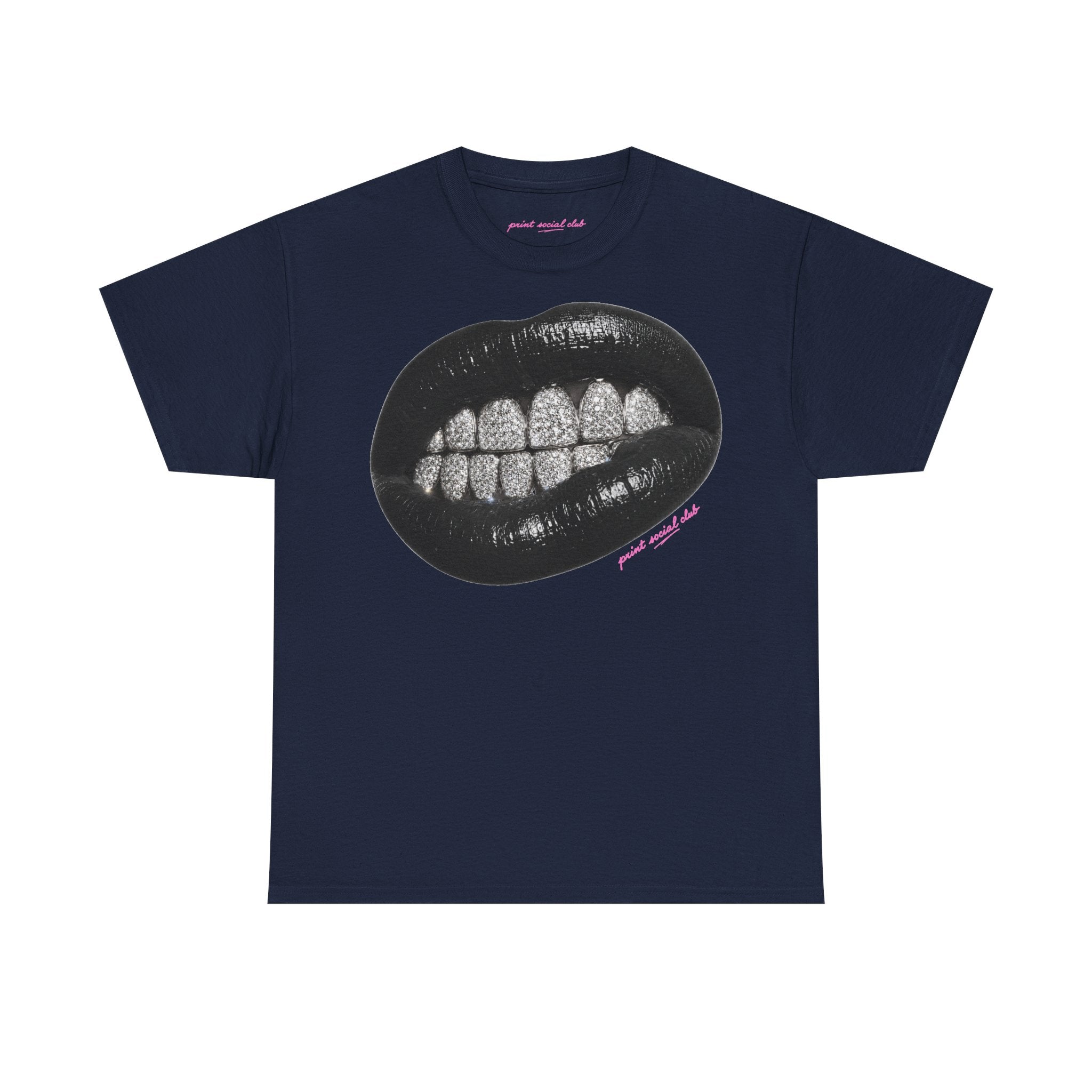Grrr Classic Tee in Navy, front