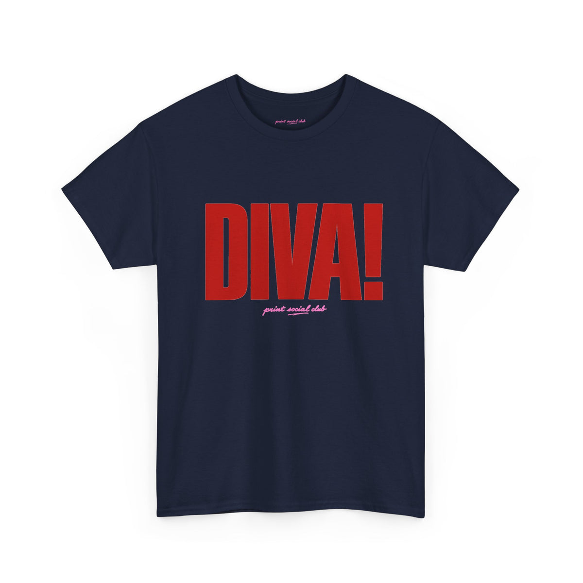 DIVA! Classic Tee, front