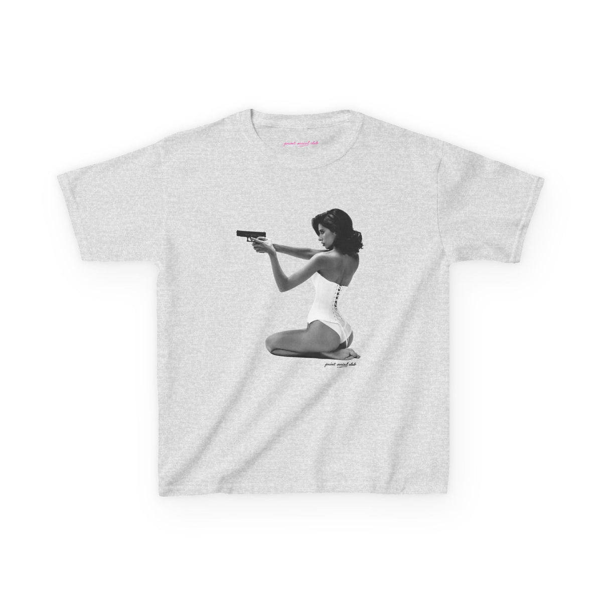 Hands-Up Baby Tee, front