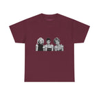 Iconic 3 Classic Tee in Maroon, front