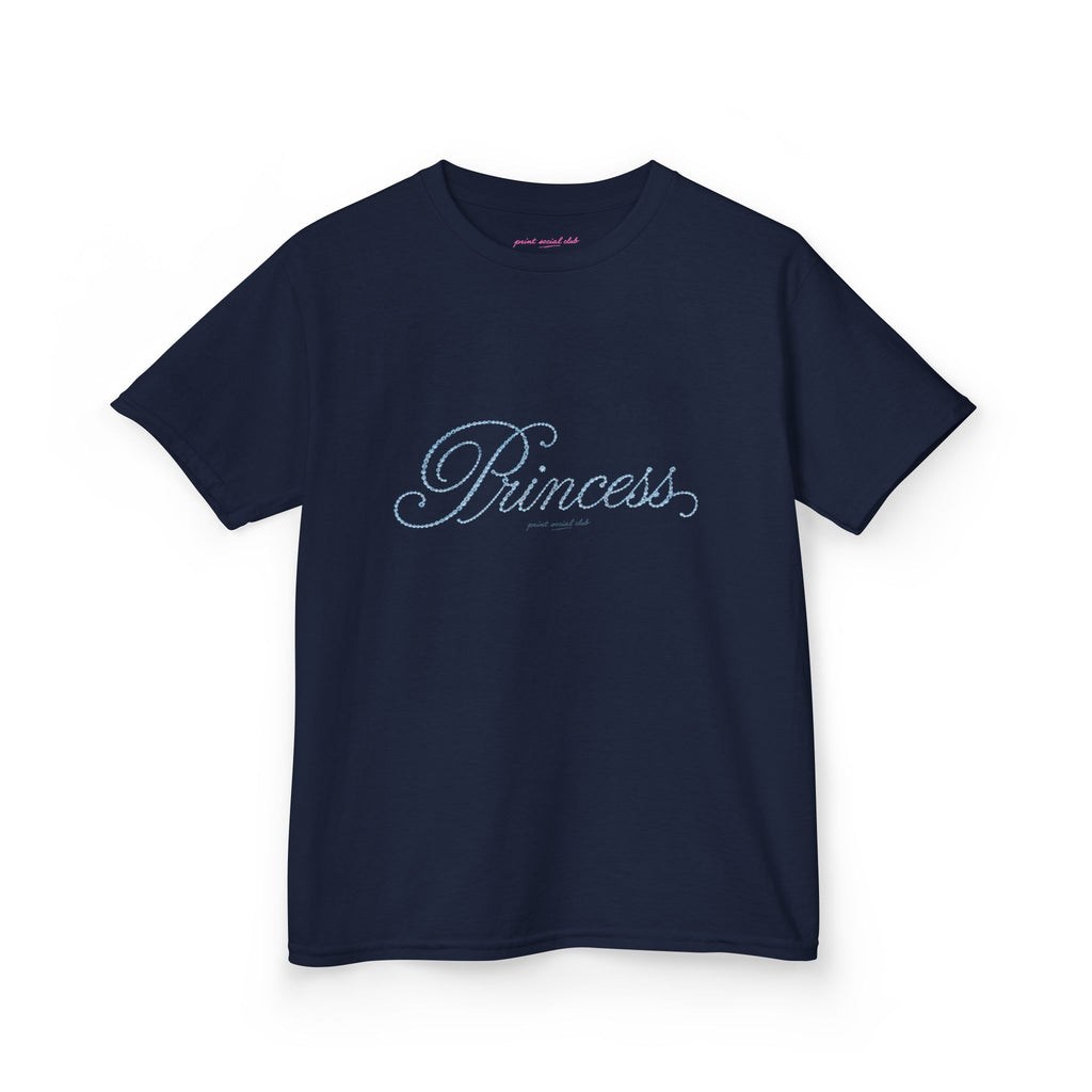 Blue Princess Baby Tee