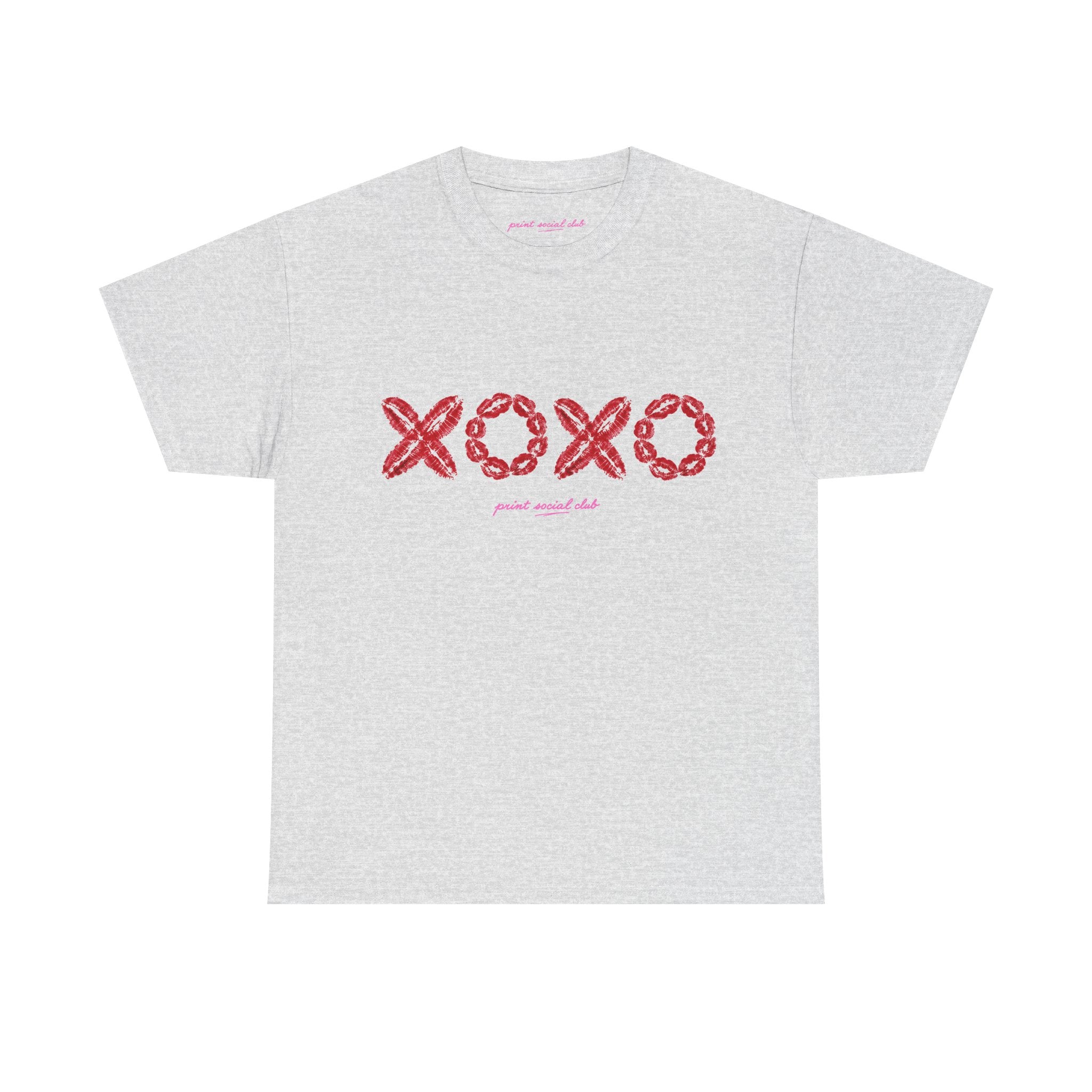 XOXO Classic Tee in Ash, front