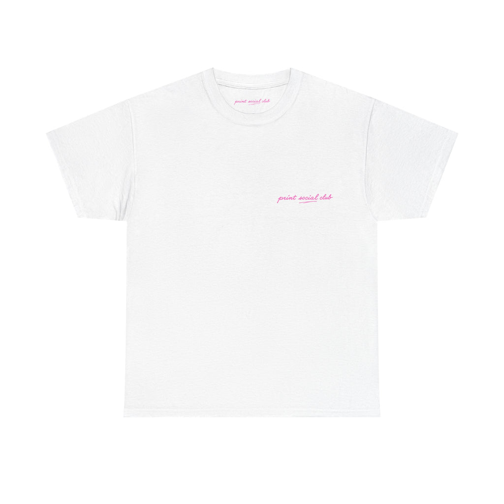 Friends Classic Tee - double sided in White, front