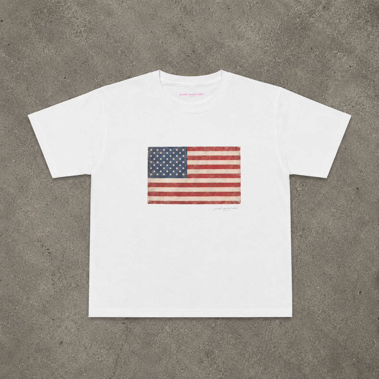 American Baby Tee, front
