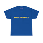 Local Celebrity Classic Tee in Royal, front