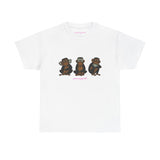 Wise Monkeys Classic Tee - double sided