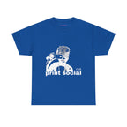 Camera Kid Classic Tee in Royal, front
