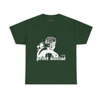 Camera Kid Classic Tee in Forest Green, front