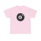 Lucky 8 Classic Tee in Light Pink, front