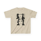 Kim2016 Baby Tee in Sand, front