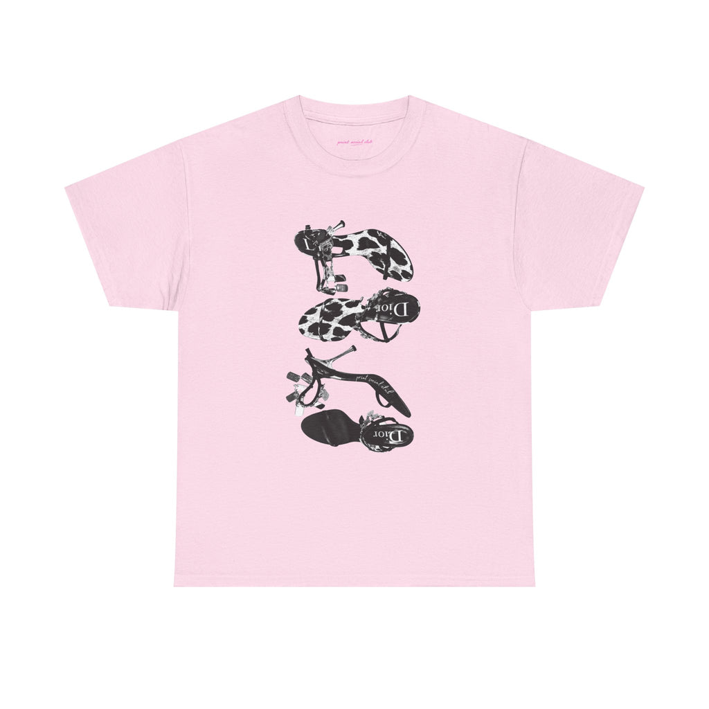 Heels Classic Tee in Light Pink, front