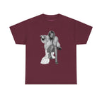 Moss Classic Tee in Maroon, front