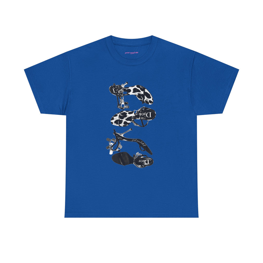 Heels Classic Tee in Royal, front