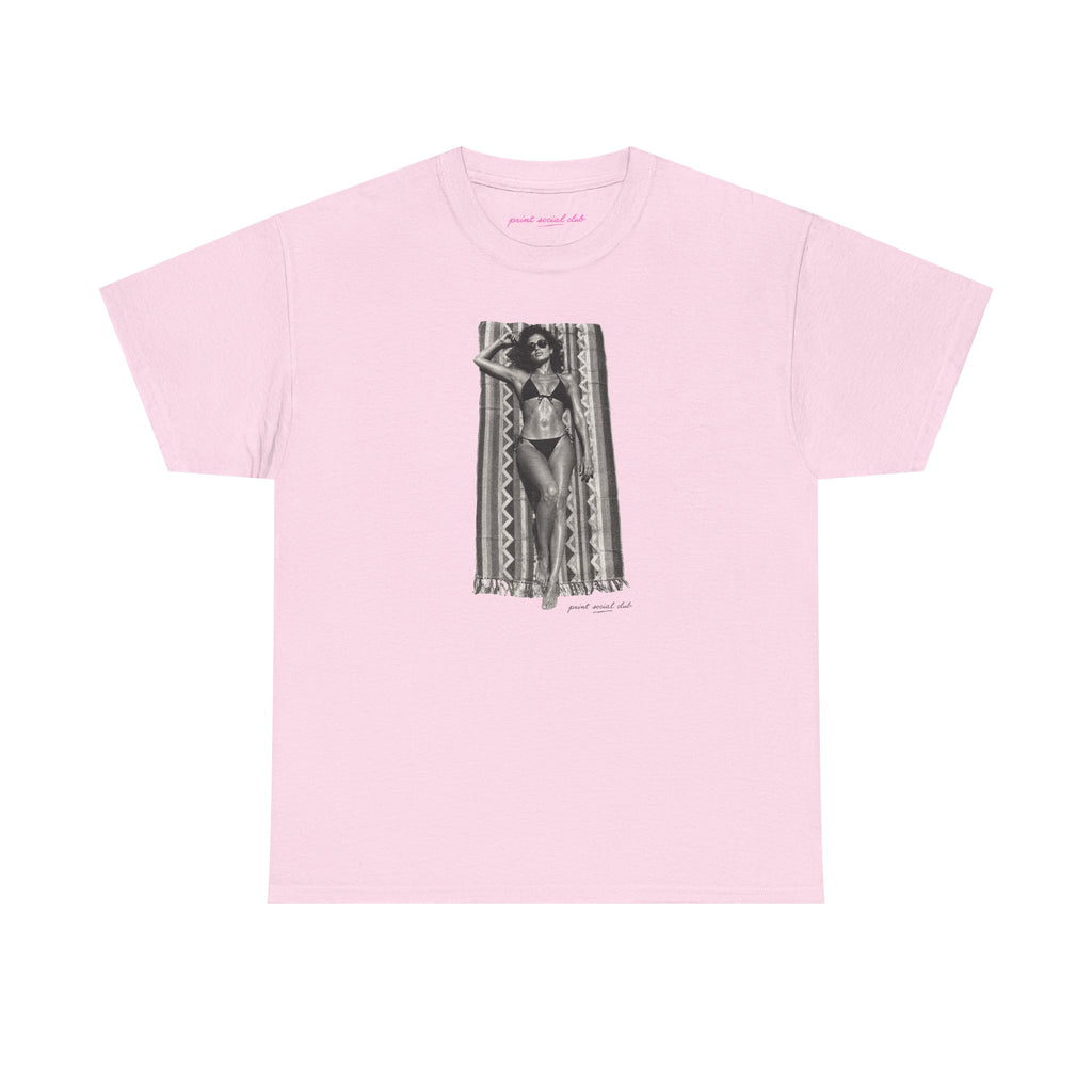 UV 11 Classic Tee in Light Pink, front