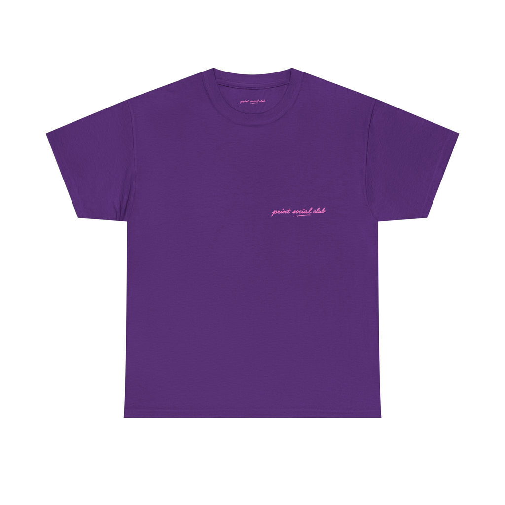 LNF Classic Tee in Purple, front