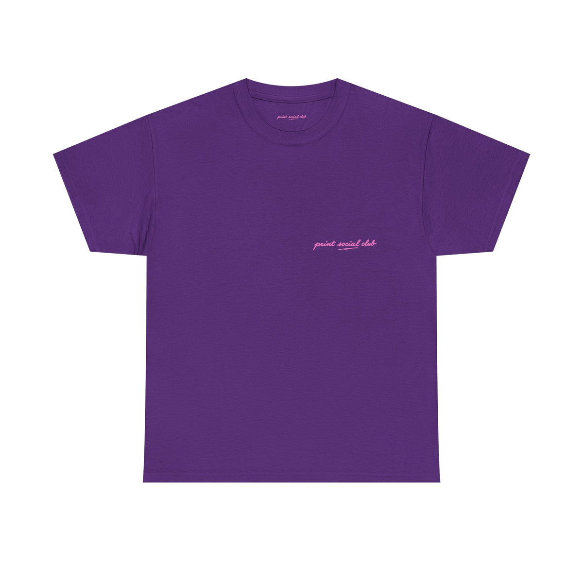 LNF Classic Tee in Purple, front