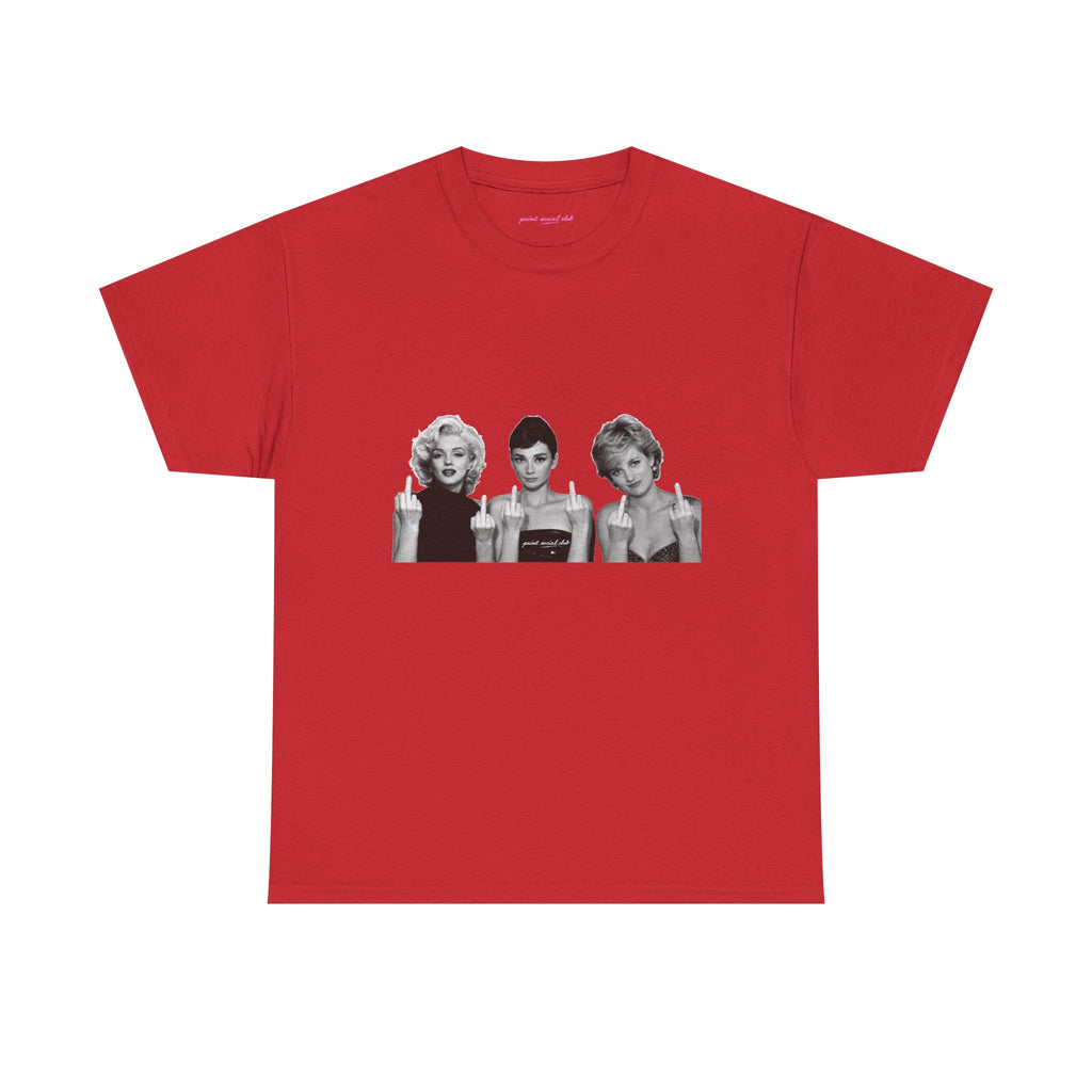 Iconic 3 Classic Tee in Red, front
