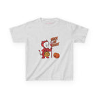 Little Devil Baby Tee in Ash, front