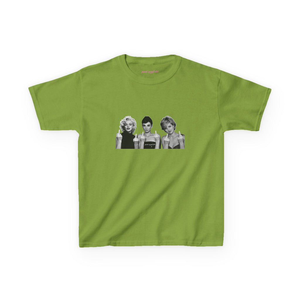 Iconic 3 Baby Tee in Kiwi, front