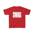 SWAG Baby Tee in Red, front